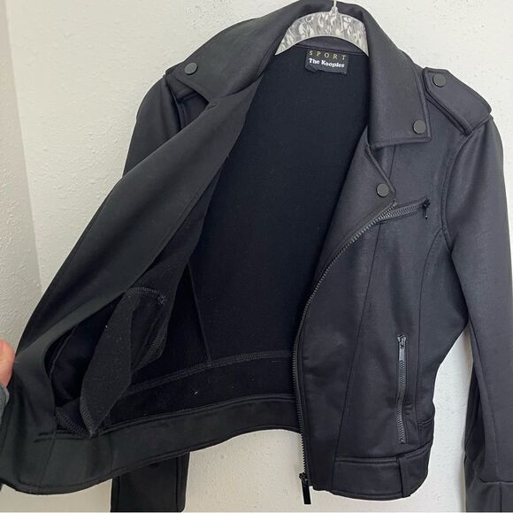 The Kooples Sport Faux Moto Jacket - Picture 8 of 10
